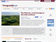 Tablet Screenshot of burgundyeye.com